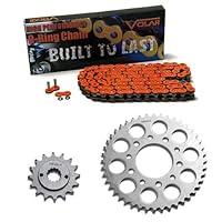 Algopix Similar Product 3 - ORing Chain and Sprocket Kit Orange