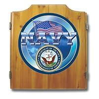 Algopix Similar Product 18 - United States Navy Wood Dart Cabinet Set