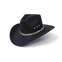 Algopix Similar Product 7 - Western Express Felt Finish Cowboy Hat
