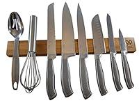 Algopix Similar Product 12 - Eco friendly Bamboo wood magnetic knife