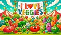 Algopix Similar Product 6 - I Love Veggies (I Love Everything)