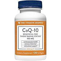 Algopix Similar Product 12 - The Vitamin Shoppe CoQ10 100mg 