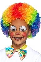 Algopix Similar Product 12 - Smiffys Colorful Clown Wig Child