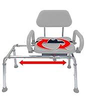Algopix Similar Product 6 - Carousel Sliding Shower Chair Transfer