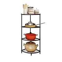 Algopix Similar Product 16 - ZANIYO Kitchen Corner Shelf Rack