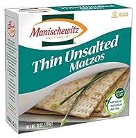 Algopix Similar Product 6 - Manischewitz Thin Unsalted Matzo