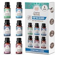 Algopix Similar Product 13 - GuruNanda Essential Oil Blends Set of