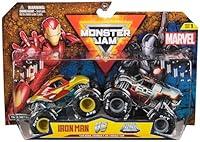 Algopix Similar Product 11 - Monster Jam Marvel Official Iron Man