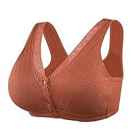 Algopix Similar Product 13 - Front Button Bra Snap Front Closure