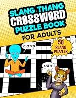 Algopix Similar Product 12 - Slang Crossword Puzzle Book For Adults