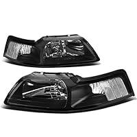 Algopix Similar Product 5 - Pair of Black Housing Clear Corner