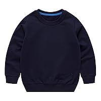 Algopix Similar Product 16 - RNTOP Kids Sweatshirts Boys Girls Solid