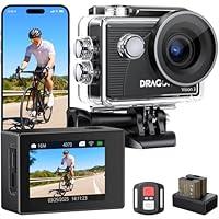 Algopix Similar Product 6 - Dragon Touch 4K Action Camera 20MP