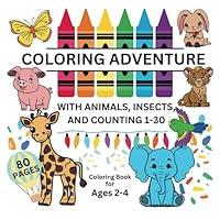 Algopix Similar Product 7 - Coloring Adventure with Animals