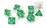 Algopix Similar Product 3 - Sirius a Dice Translucent Green Resin