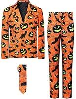 Algopix Similar Product 10 - AJ DESIGN Boys Pumpkin Print Suit