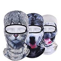 Algopix Similar Product 20 - 3D Animal Fleece Neck Warmer Thermal