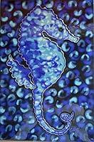 Algopix Similar Product 5 - Tile Craft Seahorse Ceramic Art Tile 8