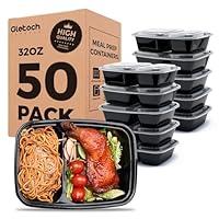 Algopix Similar Product 15 - Glotoch 50 Pack 32 oz Meal Prep