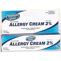 Algopix Similar Product 11 - Premier Value Allergy Cream 2%, 1 Ounce