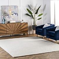 Algopix Similar Product 9 - NuLOOM Penelope Braided Wool Area Rug