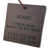 Algopix Similar Product 20 - Personalized Luggage Tag  Engraved