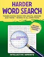 Algopix Similar Product 2 - HARDER WORD SEARCH LARGE PRINT Themed