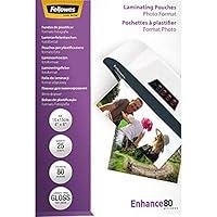 Algopix Similar Product 7 - Fellowes Enhance 10x15cm 80 Micron