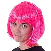 Algopix Similar Product 19 - Neon Pink Bob Halloween Costume