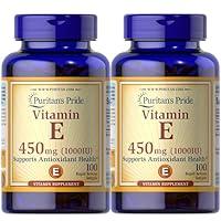 Algopix Similar Product 18 - Puritans Pride Vitamin E Supports