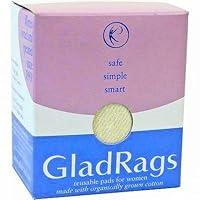Algopix Similar Product 18 - Gladrags Day Pad Natural 3Pk 3 Pk