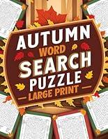 Algopix Similar Product 17 - Autumn Word Search Puzzle Large Print