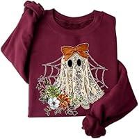 Algopix Similar Product 10 - DIOMMELL Cute Ghost Sweatshirts for