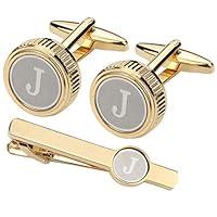 Algopix Similar Product 19 - GWD Mens Cufflinks Tie clips set Set