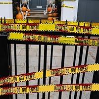 Algopix Similar Product 19 - Halloween Decorations Caution Tape 