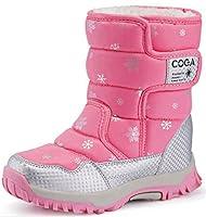 Algopix Similar Product 1 - DADAWEN Girls Boys Snow Boots Winter