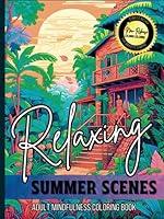 Algopix Similar Product 16 - Relaxing Summer Scenes  Adult