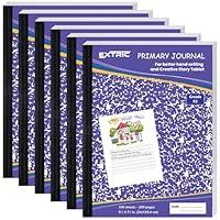 Algopix Similar Product 5 - EXTRIC Primary Journal 6 Pack  Primary