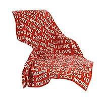 Algopix Similar Product 9 - SIGNALS Love You More Throw Blanket 