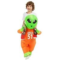 Algopix Similar Product 11 - GOOSH Inflatable Costume for Kids Alien