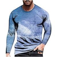 Algopix Similar Product 3 - YingeFun Mens Pullover Graffiti Loose