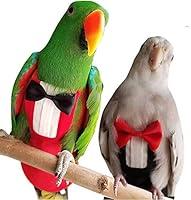 Algopix Similar Product 2 - 2 Pack Pet Bird Uniform Tuxedo Flight