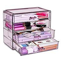 Algopix Similar Product 12 - Sorbus Makeup Organizer  4 Drawer