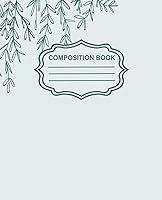 Algopix Similar Product 4 - Elegant Composition Notebook Wide