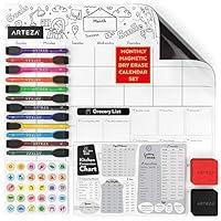 Algopix Similar Product 17 - Arteza Monthly Magnetic Calendar for