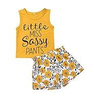 Algopix Similar Product 9 - Toddler Girl Sleeveless Outfits Miss