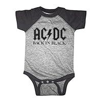 Algopix Similar Product 3 - ACDC Back in Black Vintage Smoke