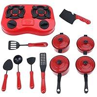 Algopix Similar Product 19 - TOYANDONA 11pcs Kids Kitchen Pretend
