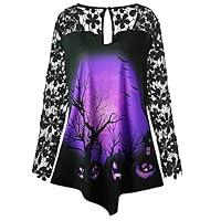 Algopix Similar Product 18 - Halloween Tee Shybuy Women Fashion