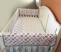 Algopix Similar Product 2 - Effe Bebe Reversible Crib Rail Cover 